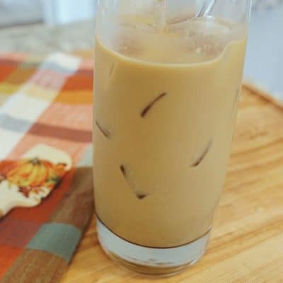 iced caramel apple coffee recipe to make at home