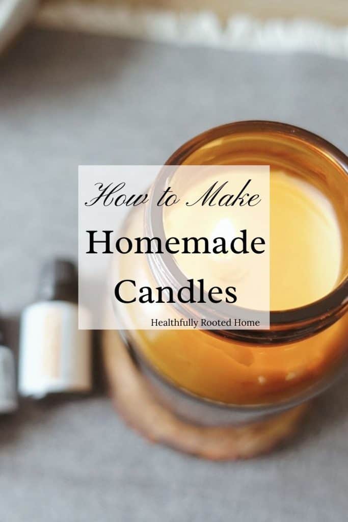 how to make nontoxic candles using essential oils