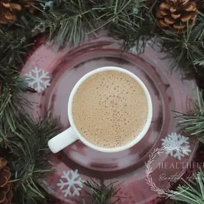 This healthier version of the starbucks peppermint mocha is just as delicious and way cheaper! This is an easier winter coffee recipe to make this season!