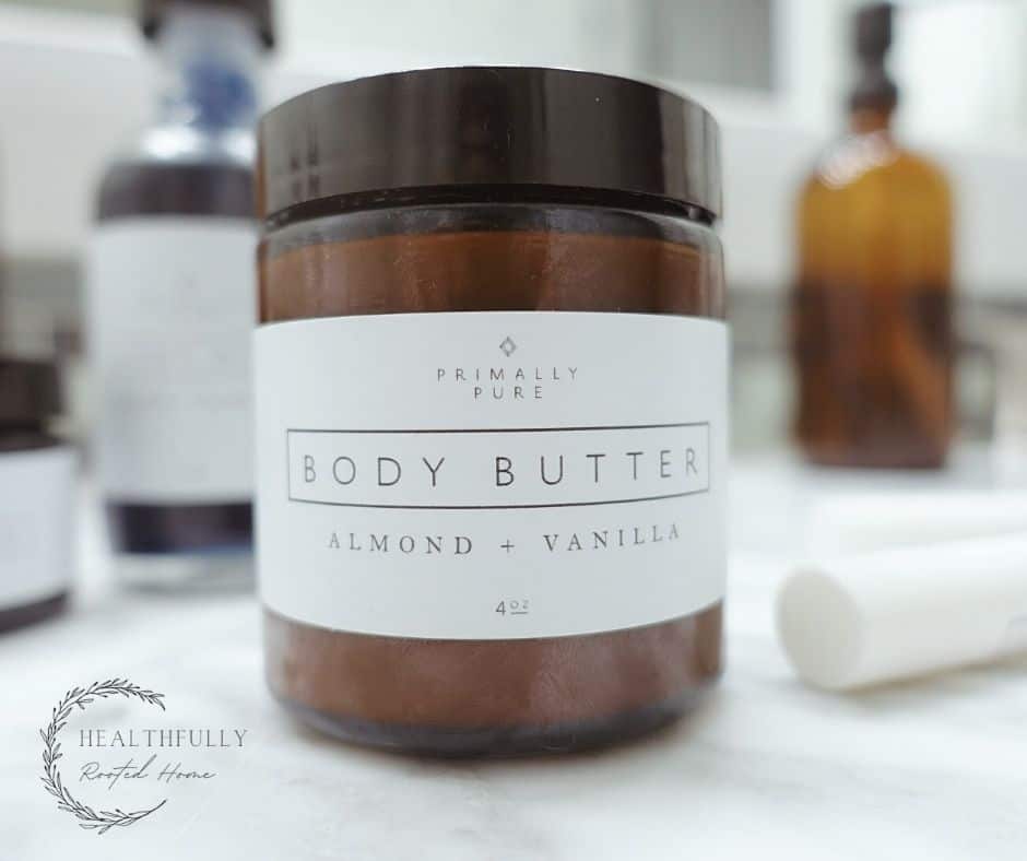 toxin free body butter by primally pure