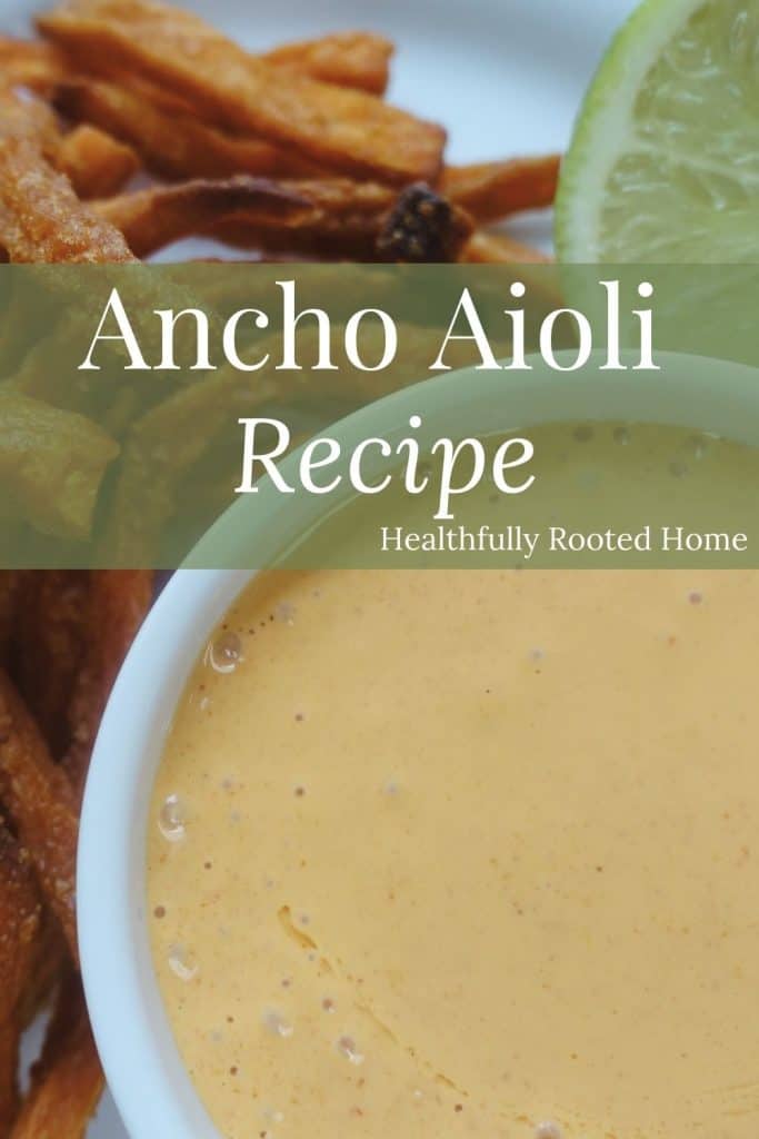 This simple 5 minute ancho chili recipe is perfect for dipping, drizzling, and spreading on just about anything! 2-steps and you're done. 