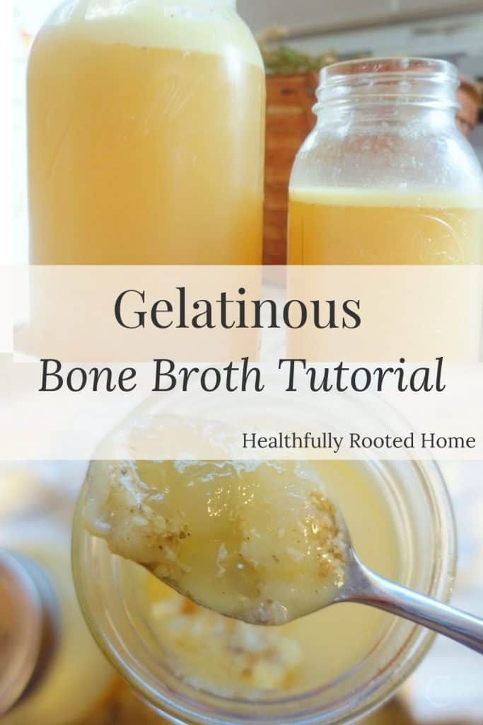 Use your instantpot to make this easy gelatinous bone broth recipe.