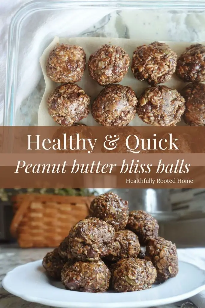 Easy peanut butter bliss ball recipe
