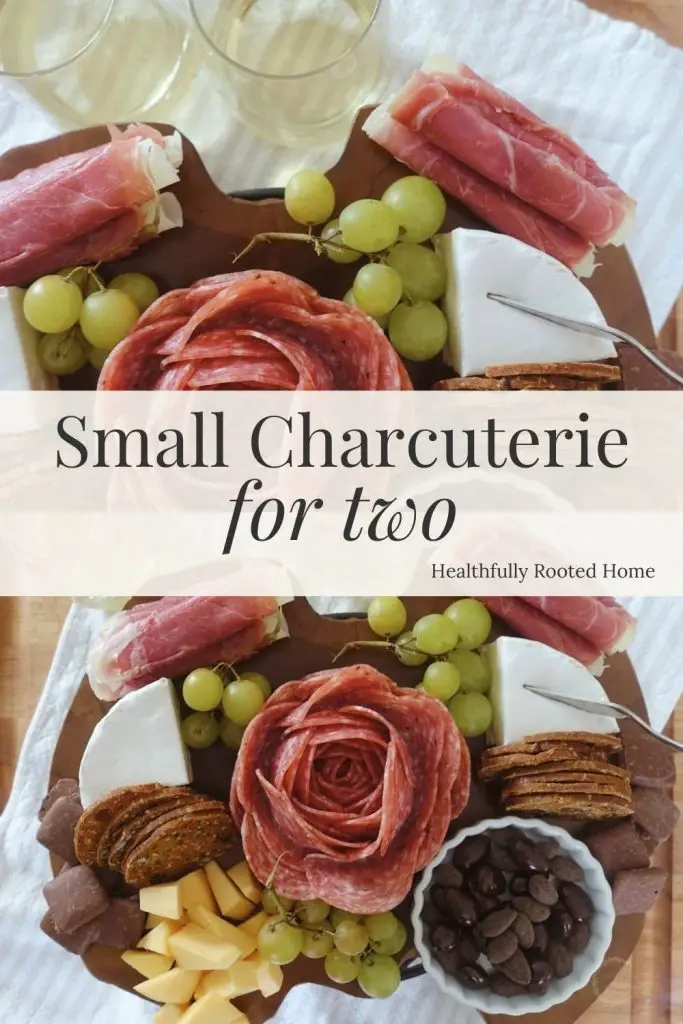 how to make a small charcuterie board for two