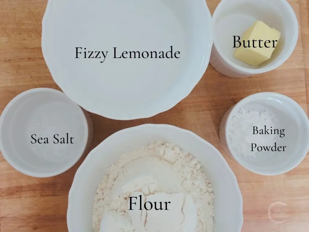 ingredients to make lemonade scones without cream