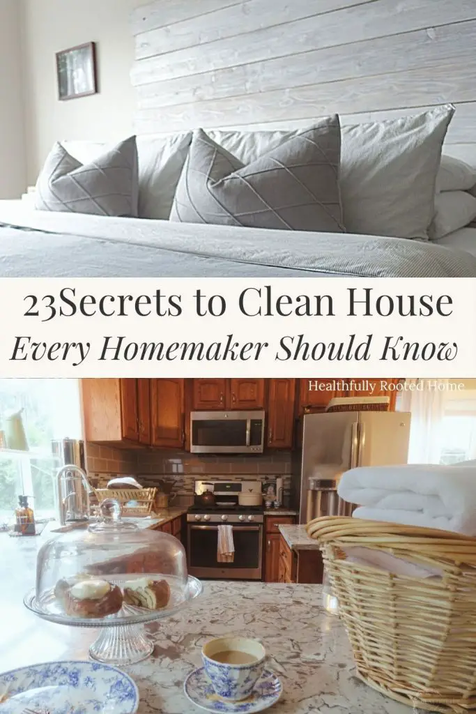 23 secrets to a clean house that every homemaker should know