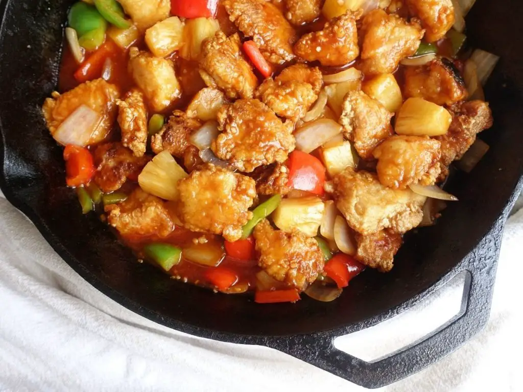 easy and healthy sweet and sour chicken hong kong style