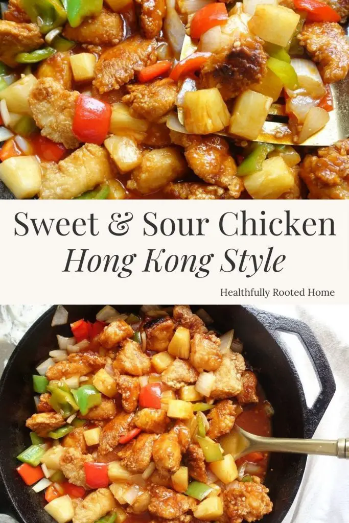 Sweet and sour chicken hong kong style