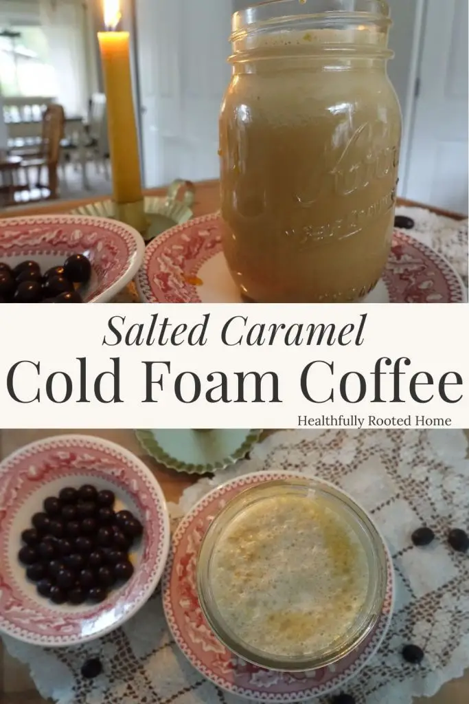 recipe for salted caramel cold foam cold brew