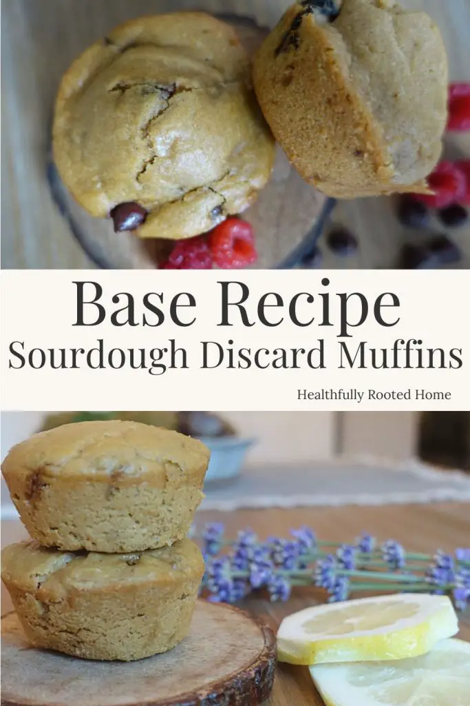 base recipe for sourdough discard muffins